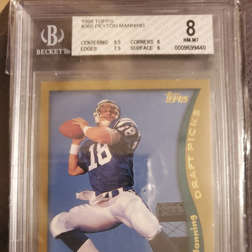 Peyton manning rookie card